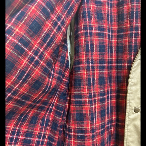 Mens Unisex VTG Porsha by Winer Full Length Winter Coat Utility Khaki Sz XLarge - Picture 7 of 10